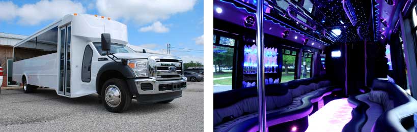 20 passenger party bus Elizabethtown