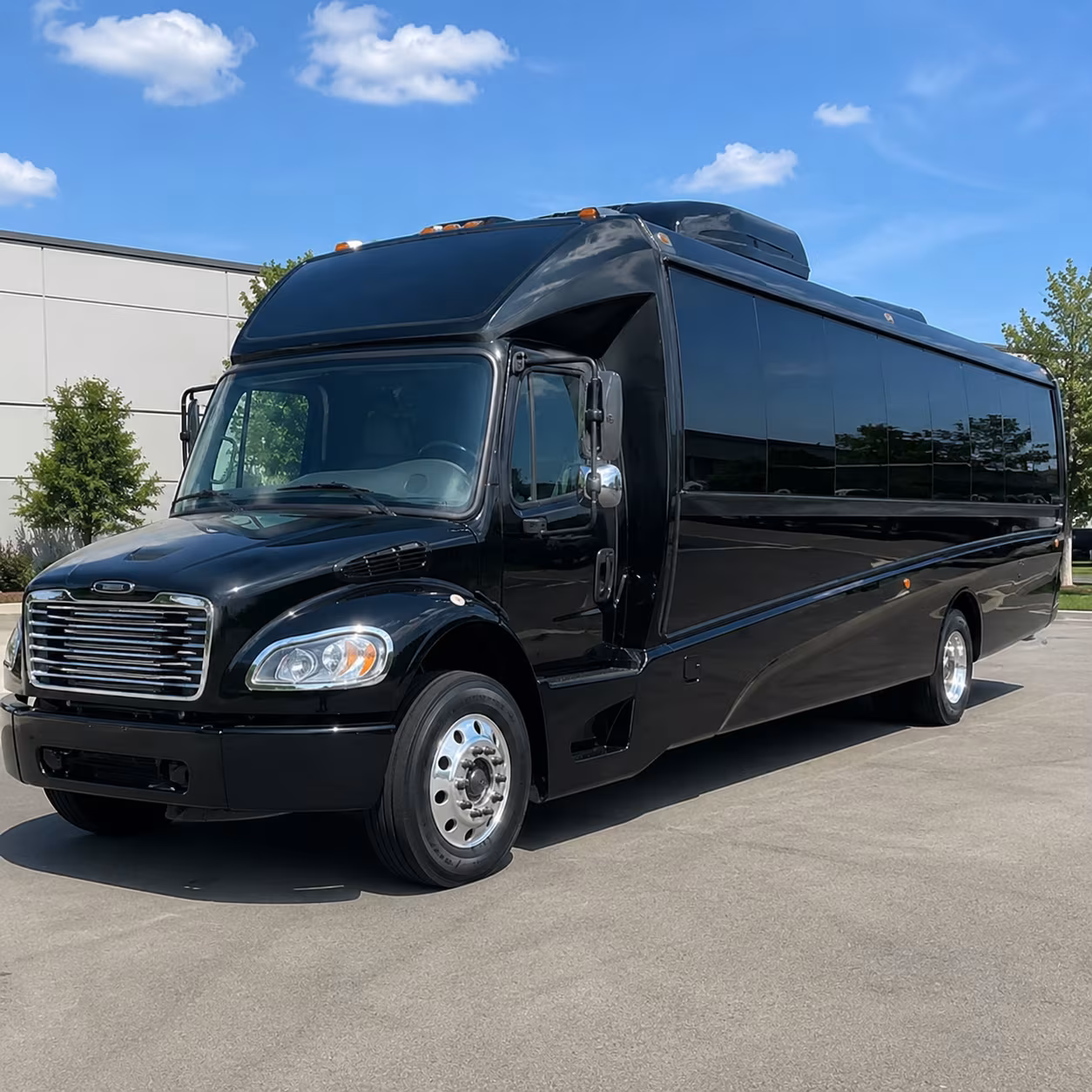 Louisville Airport Shuttle & Transportation party bus exterior
