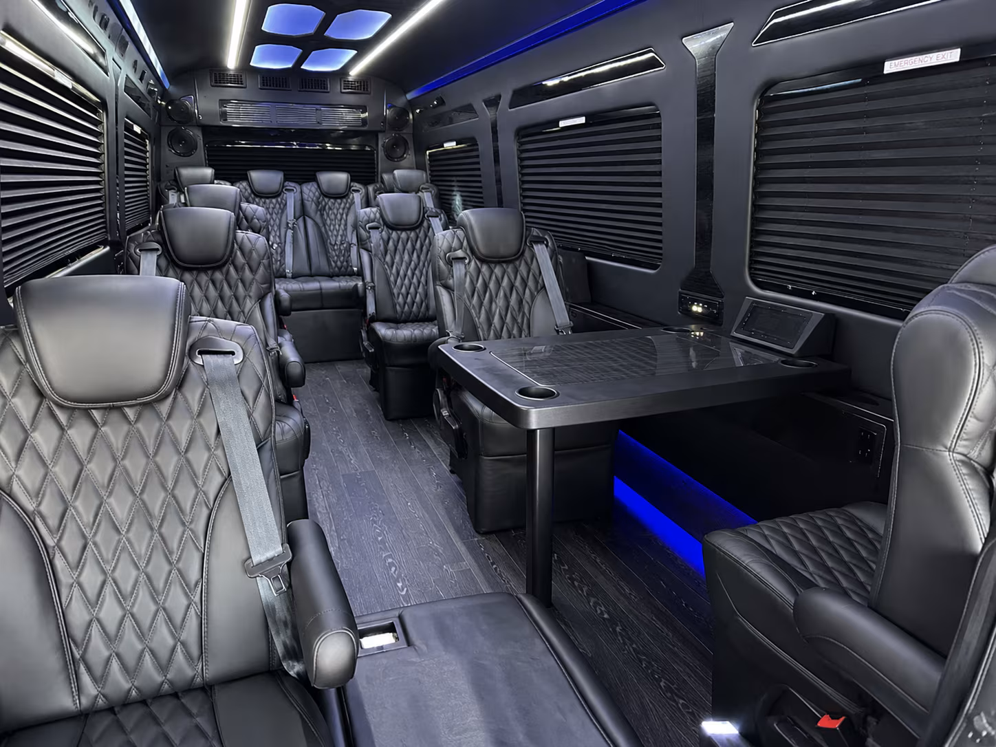 Louisville Airport Shuttle & Transportation onboard seating