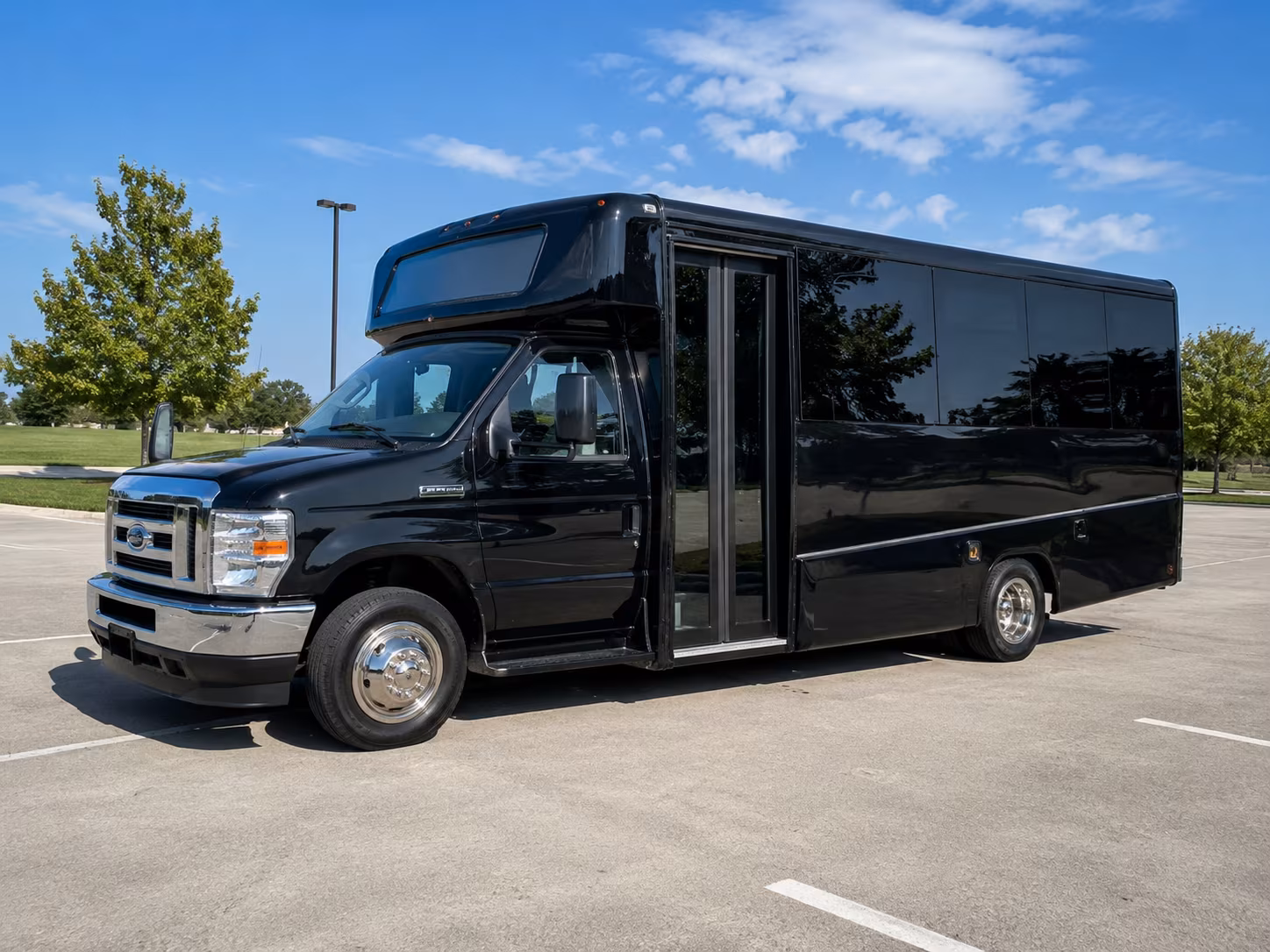 Louisville Corporate Transportation party bus exterior
