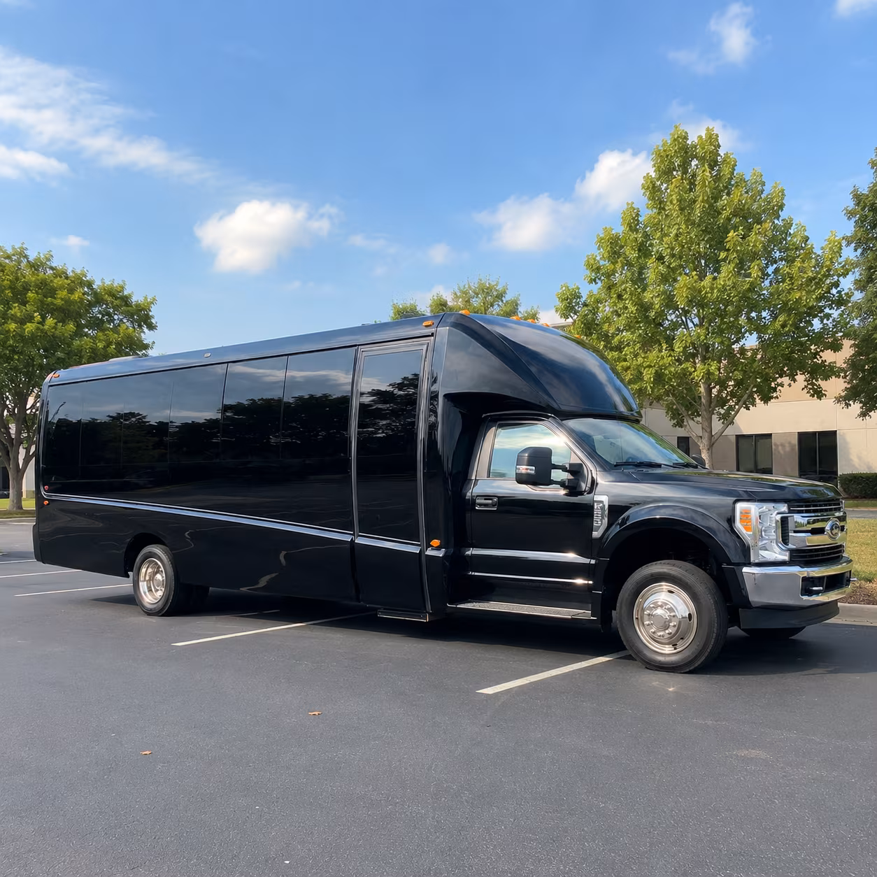 Louisville Corporate Transportation party bus exterior