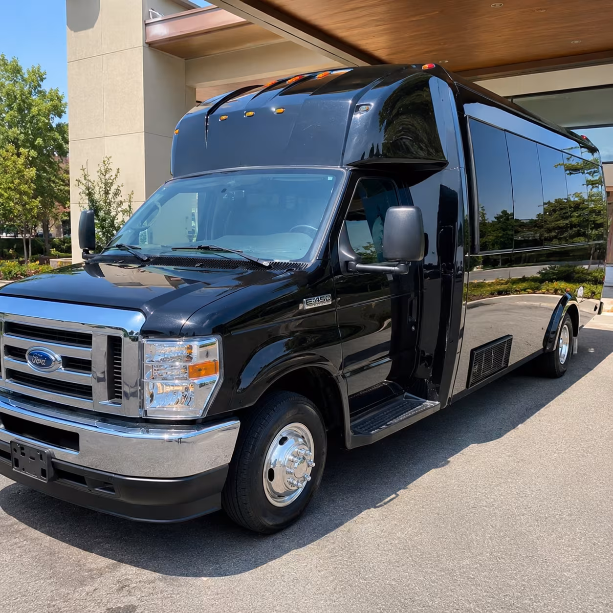 Louisville Prom & Homecoming Transportation party bus exterior