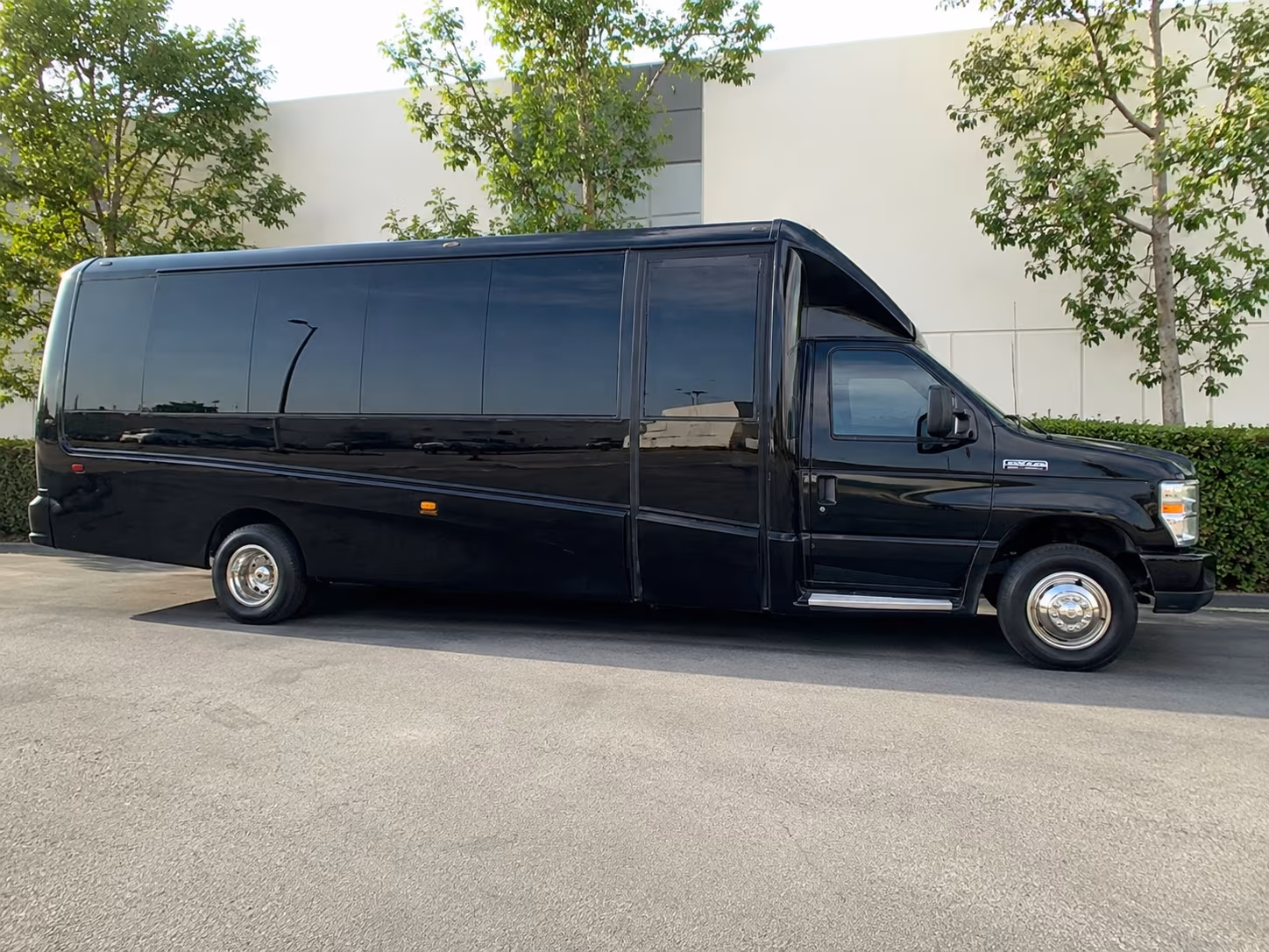 Louisville School Event Transportation party bus exterior